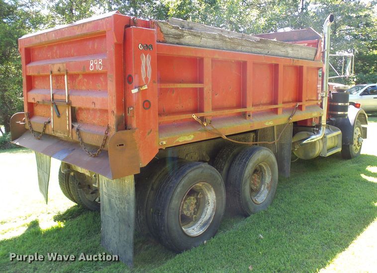image for item DG2052 1984 Peterbilt 359  dump truck