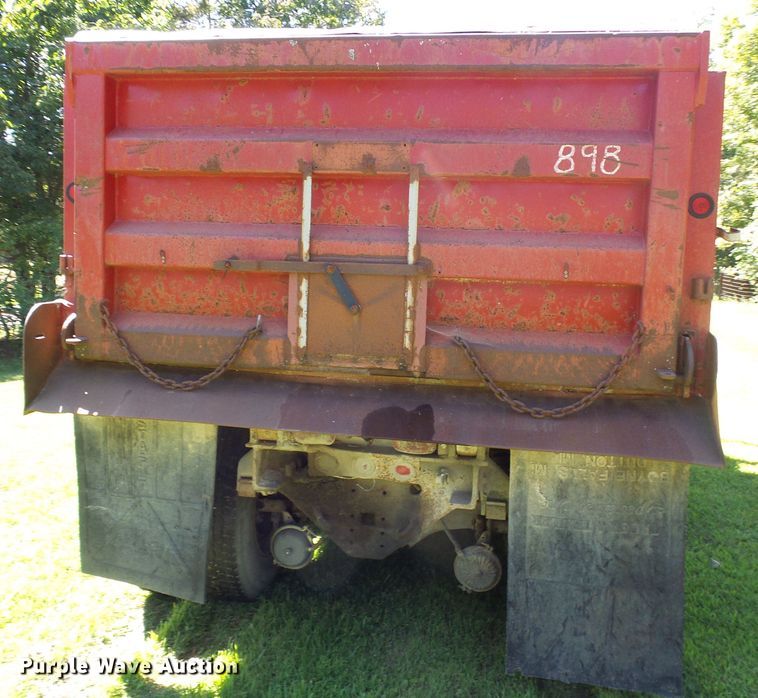 image for item DG2052 1984 Peterbilt 359  dump truck