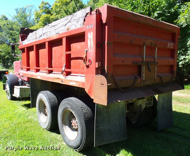 image for item DG2052 1984 Peterbilt 359  dump truck