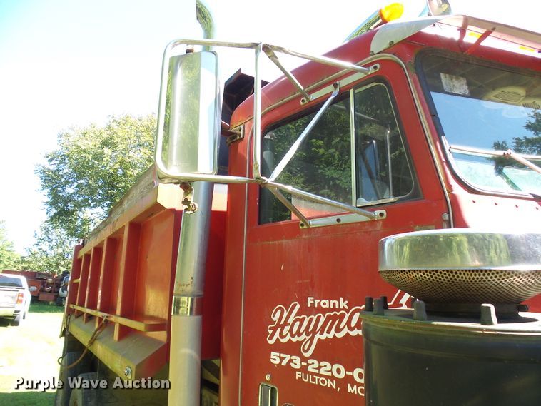 image for item DG2052 1984 Peterbilt 359  dump truck