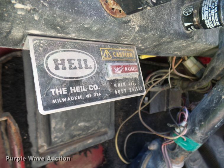 image for item DG2052 1984 Peterbilt 359  dump truck