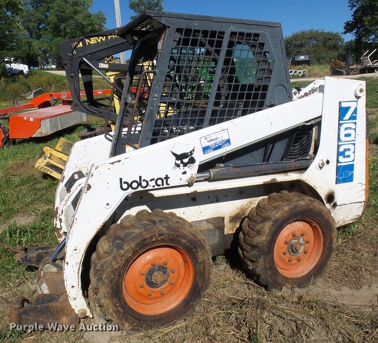 image for item DG2055 1996 Bobcat 763  skid steer loader