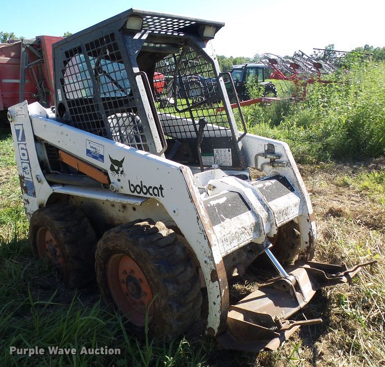image for item DG2055 1996 Bobcat 763  skid steer loader