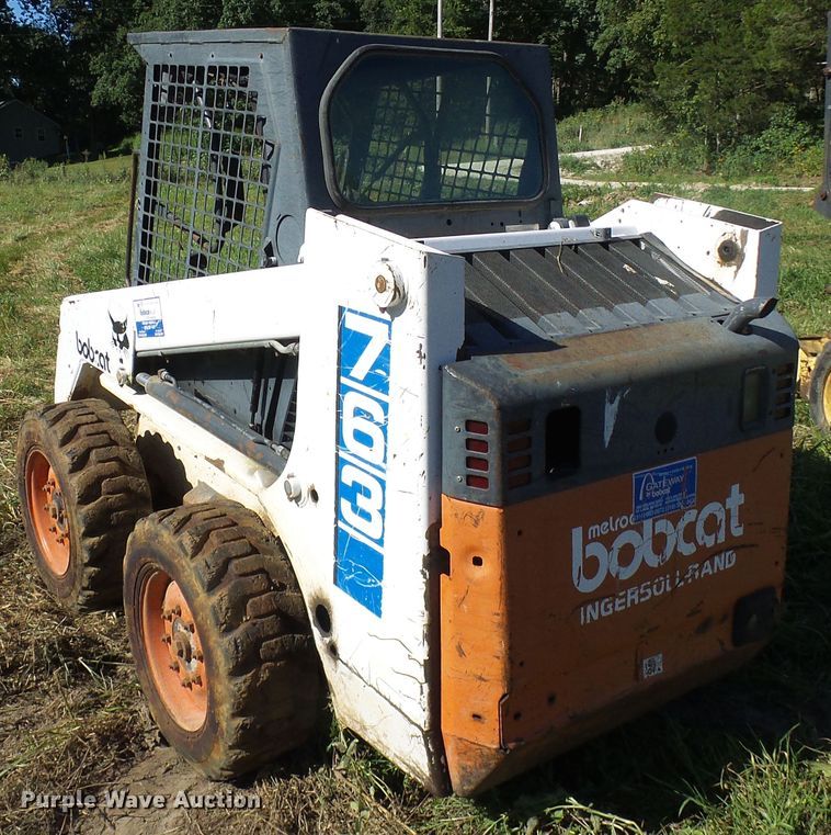 image for item DG2055 1996 Bobcat 763  skid steer loader