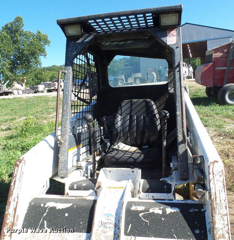 image for item DG2055 1996 Bobcat 763  skid steer loader