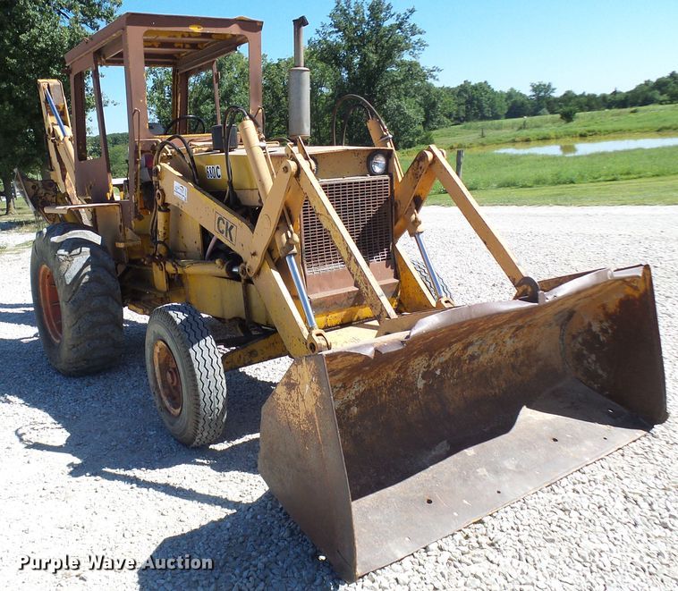 image for item DG2061 Case 680C  backhoe