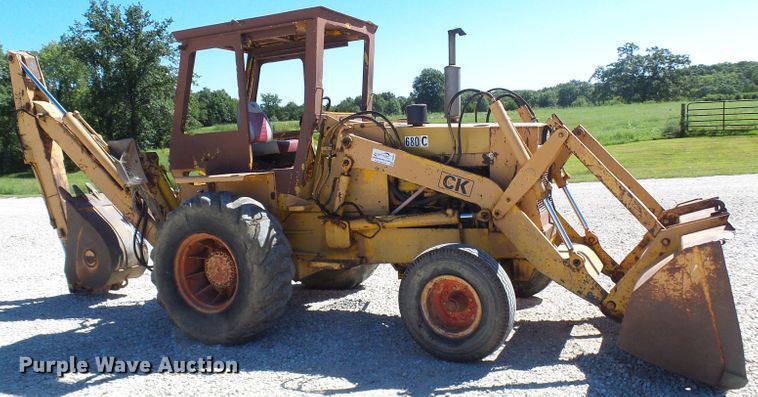 image for item DG2061 Case 680C  backhoe