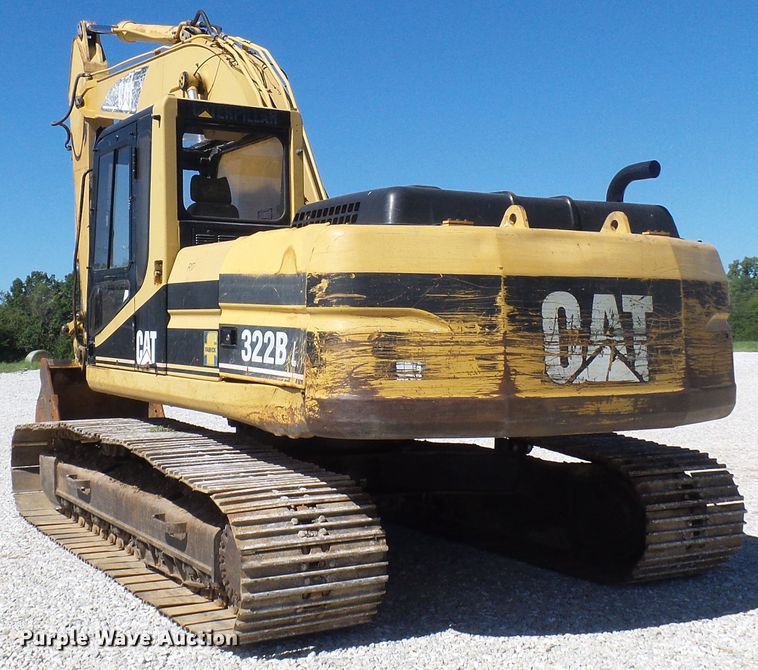 image for item DG2064 1996 Caterpillar 322B L   excavator