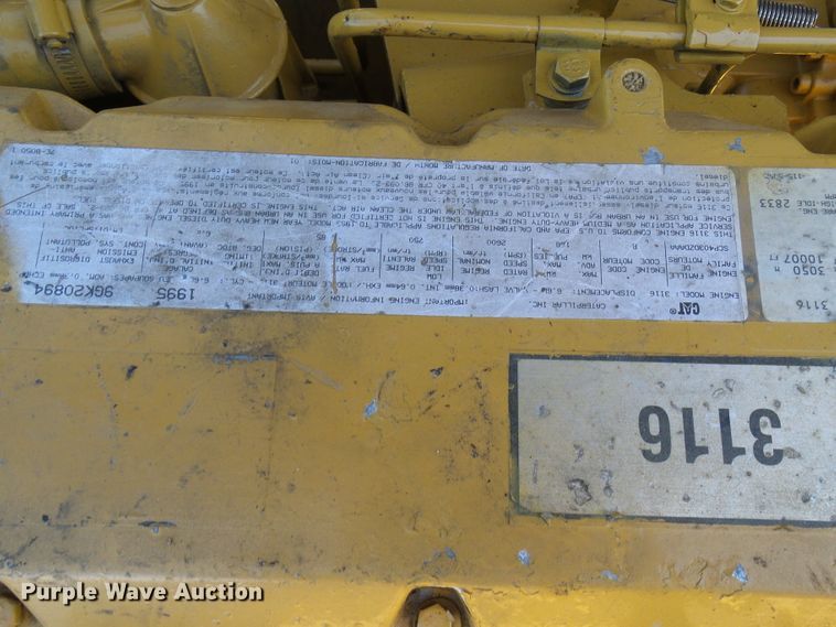 image for item DG2064 1996 Caterpillar 322B L   excavator