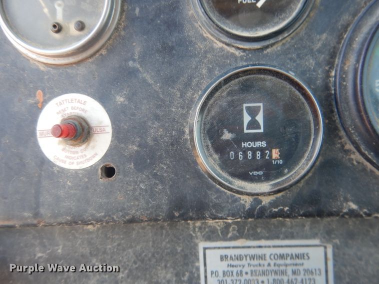 image for item DG4554 1986 John Deere 862B  elevating scraper