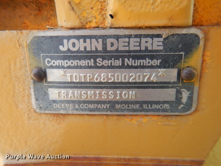 image for item DG4554 1986 John Deere 862B  elevating scraper