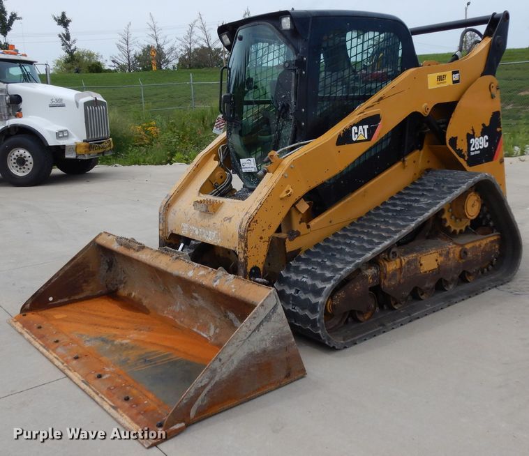 image for item DG6944 2011 Caterpillar 289C  tracked skid steer loader