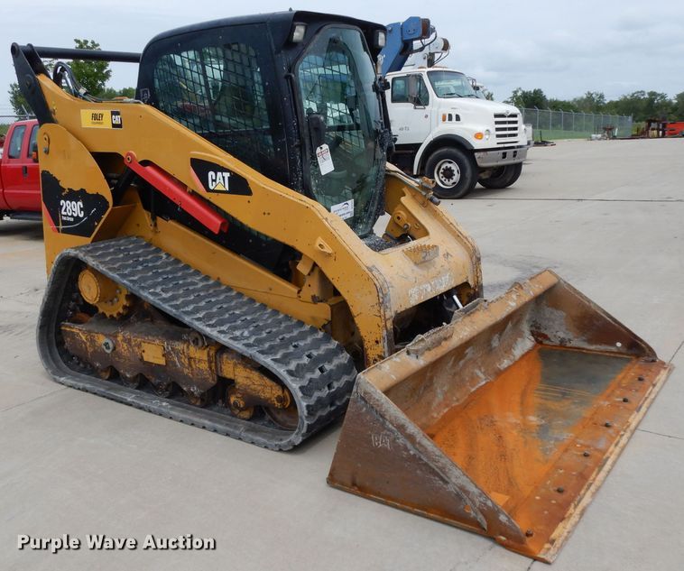 image for item DG6944 2011 Caterpillar 289C  tracked skid steer loader