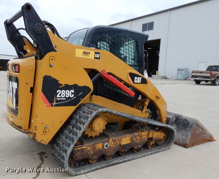 image for item DG6944 2011 Caterpillar 289C  tracked skid steer loader