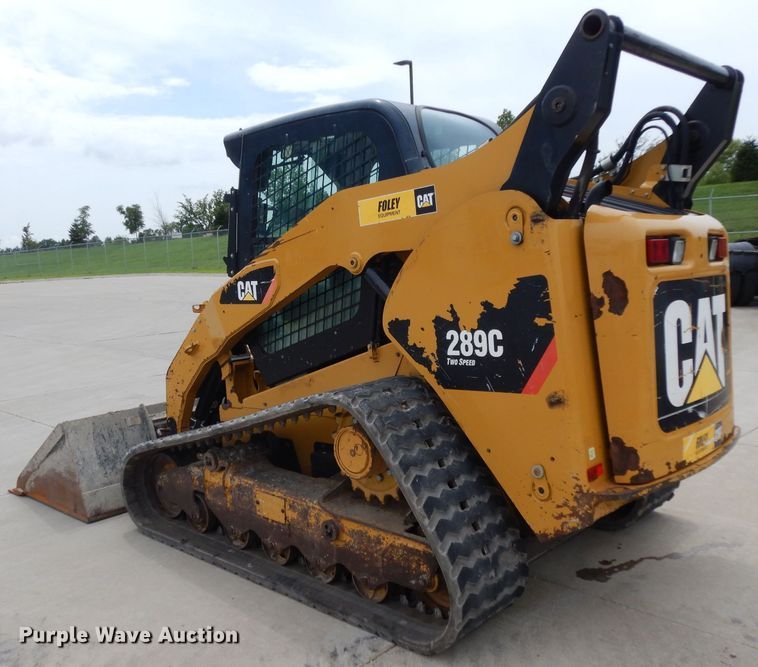 image for item DG6944 2011 Caterpillar 289C  tracked skid steer loader