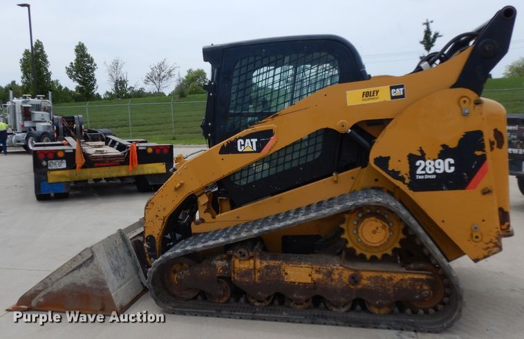 image for item DG6944 2011 Caterpillar 289C  tracked skid steer loader
