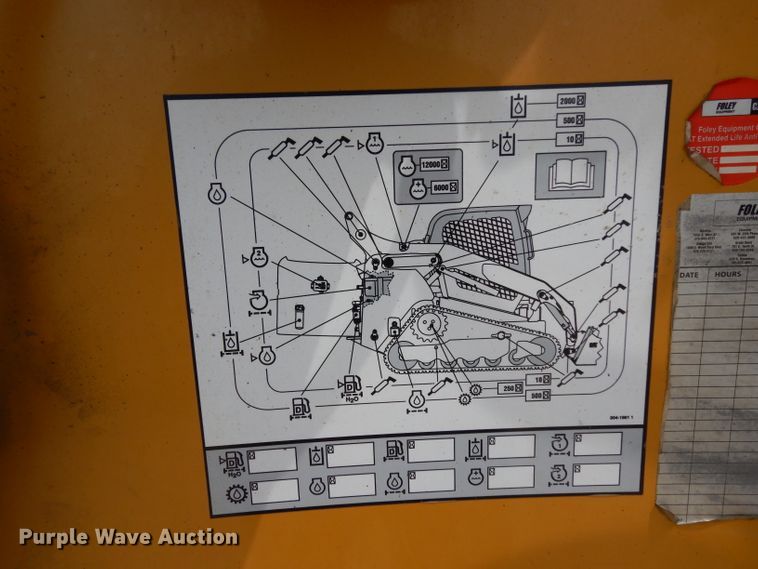 image for item DG6944 2011 Caterpillar 289C  tracked skid steer loader