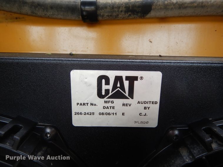 image for item DG6944 2011 Caterpillar 289C  tracked skid steer loader