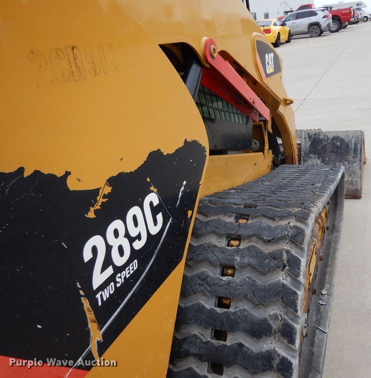 image for item DG6944 2011 Caterpillar 289C  tracked skid steer loader