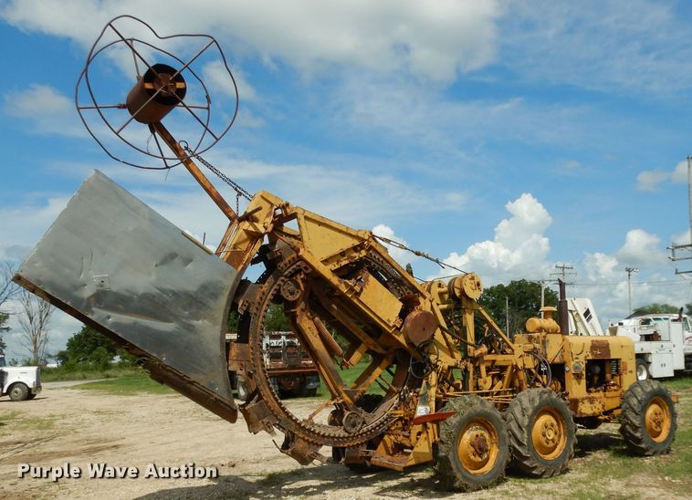 image for item DG6954 Buckeye  bucket wheel trencher