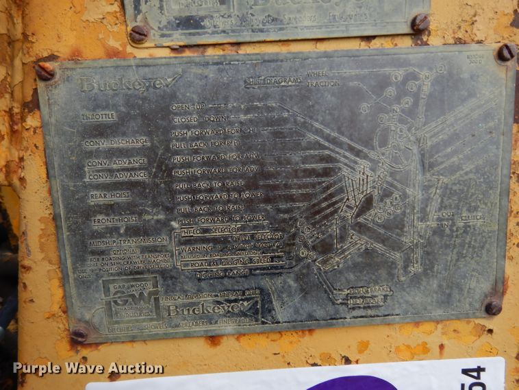 image for item DG6954 Buckeye  bucket wheel trencher