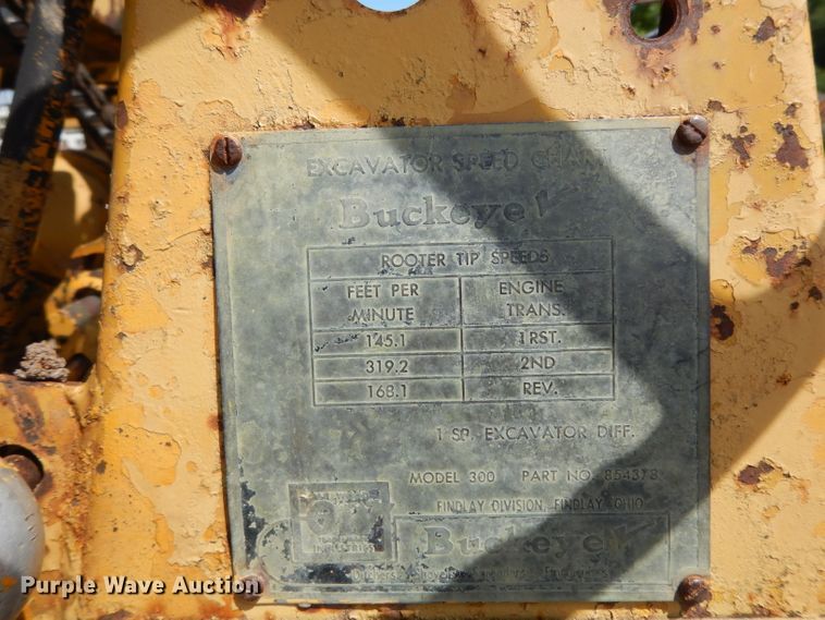 image for item DG6954 Buckeye  bucket wheel trencher