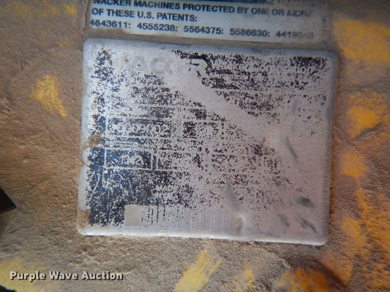 image for item DG6977 2004 Wacker RT82SC  vibratory trench compactor