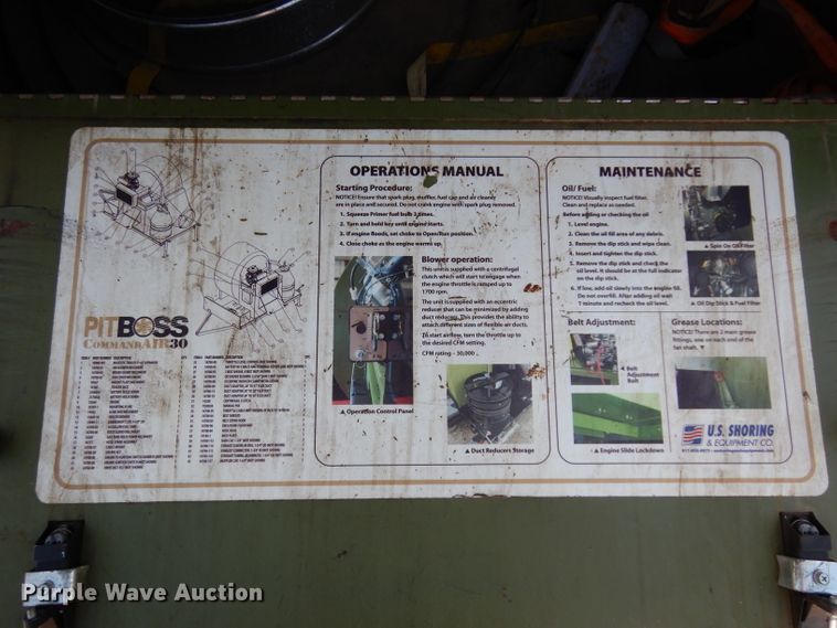 image for item DG6978 Barbco Pit Boss Command Air 30 blower