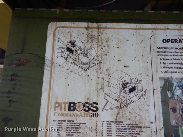 image for item DG6978 Barbco Pit Boss Command Air 30 blower