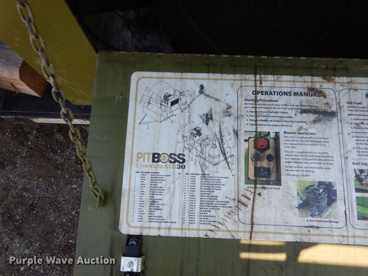 image for item DG6980 Barbco Pit Boss Command Air 30 blower