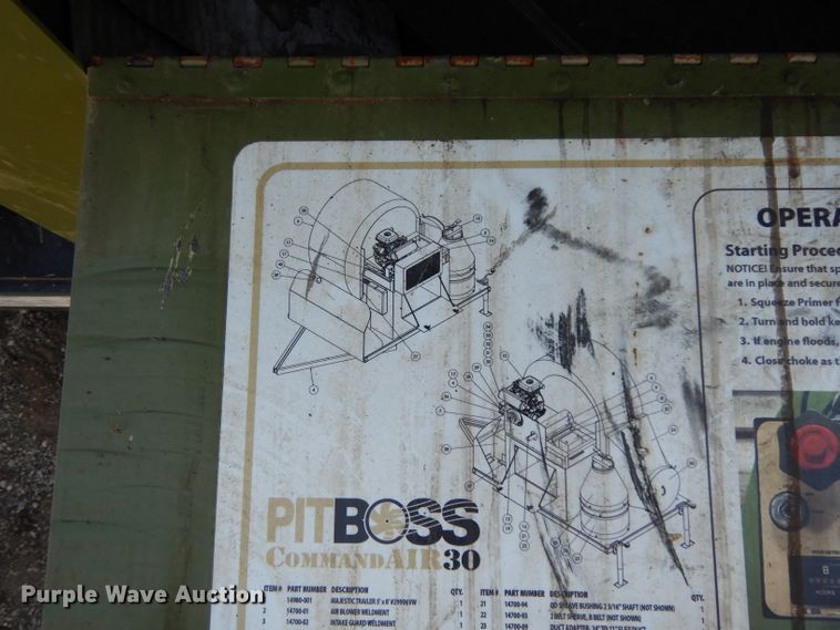 image for item DG6980 Barbco Pit Boss Command Air 30 blower