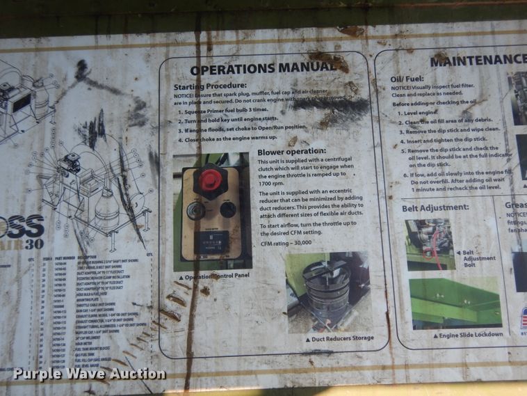 image for item DG6980 Barbco Pit Boss Command Air 30 blower