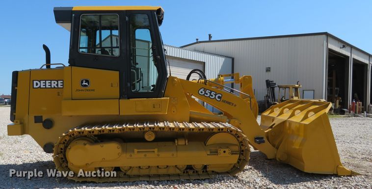 image for item DH1126 2012 John Deere 655C  trackloader