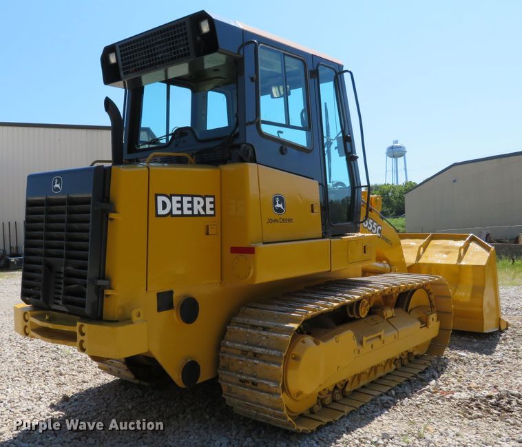 image for item DH1126 2012 John Deere 655C  trackloader