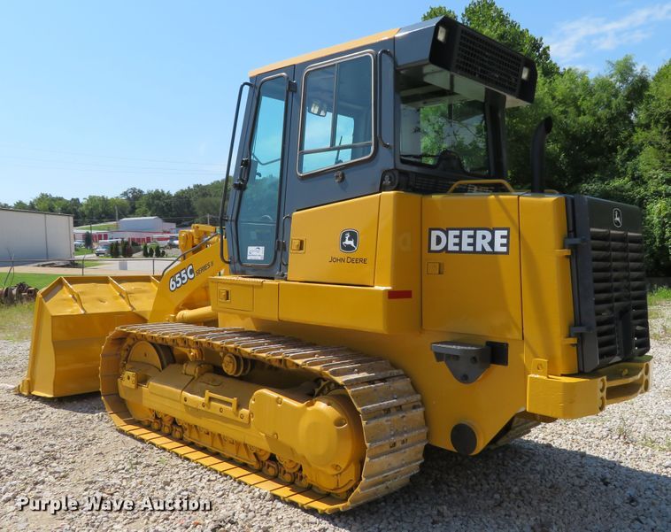 image for item DH1126 2012 John Deere 655C  trackloader