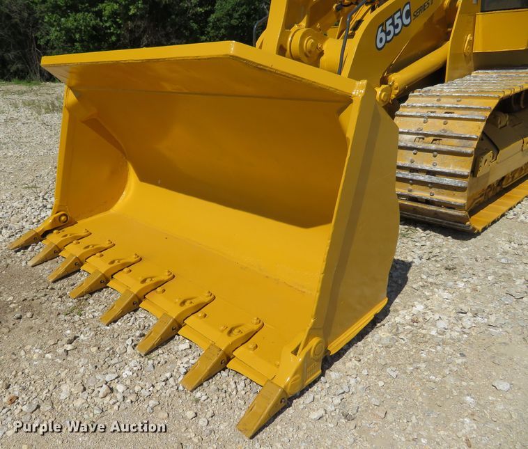 image for item DH1126 2012 John Deere 655C  trackloader