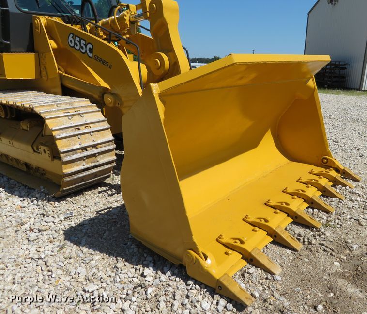 image for item DH1126 2012 John Deere 655C  trackloader