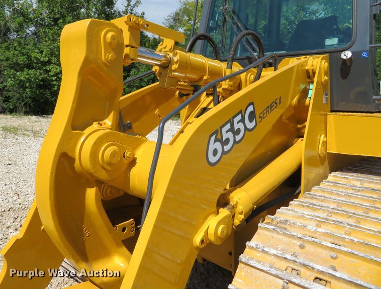 image for item DH1126 2012 John Deere 655C  trackloader