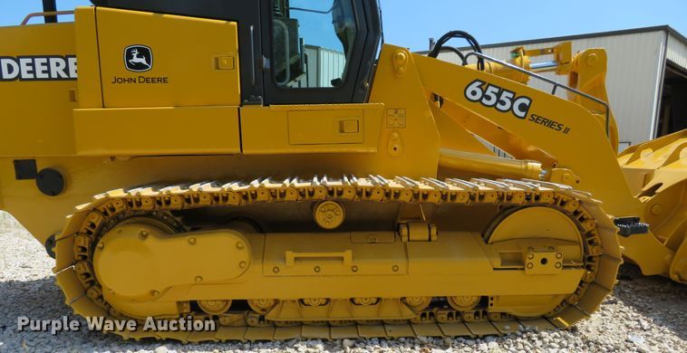 image for item DH1126 2012 John Deere 655C  trackloader