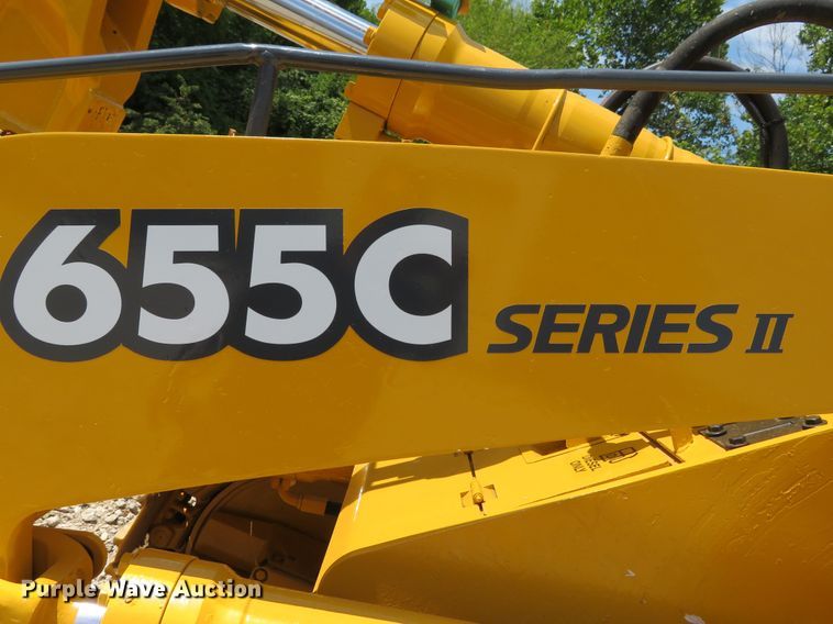 image for item DH1126 2012 John Deere 655C  trackloader