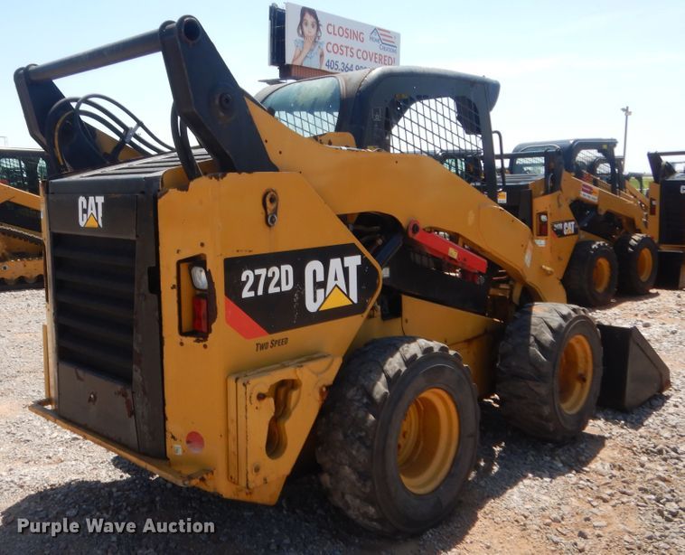 image for item DH3747 2013 Caterpillar 272D  skid steer loader