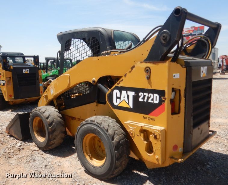 image for item DH3747 2013 Caterpillar 272D  skid steer loader