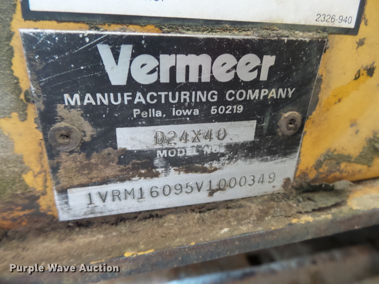 image for item DH3850 1997 Vermeer D24X40  directional boring unit