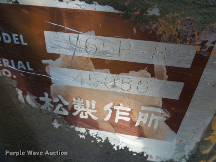 image for item DH3851 1984 Komatsu D65P-8  cable plow