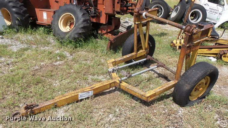 image for item DH3858 Shop built reel trailer