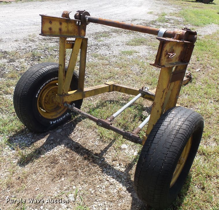 image for item DH3858 Shop built reel trailer