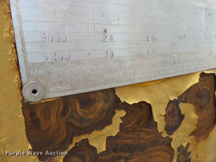 image for item DH3860 Caterpillar T60B  forklift