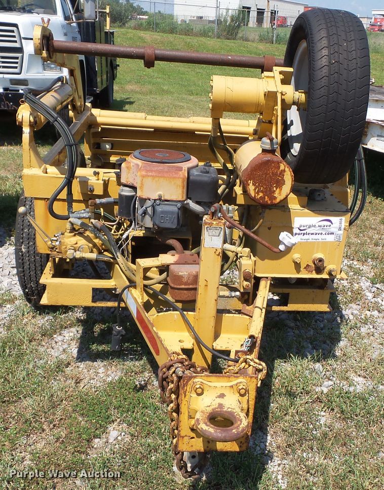 image for item DH3866 Shop built reel trailer