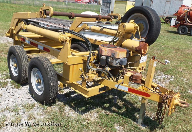 image for item DH3866 Shop built reel trailer