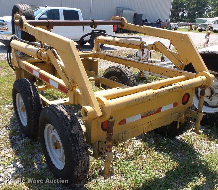 image for item DH3866 Shop built reel trailer